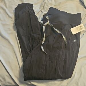 Black Jogger Pants with Drawstring